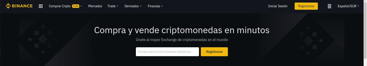 Binance. Una potente plataforma de trading para negociar con criptomonedas