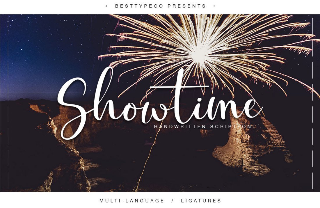 Estilo de fuente script y escritura